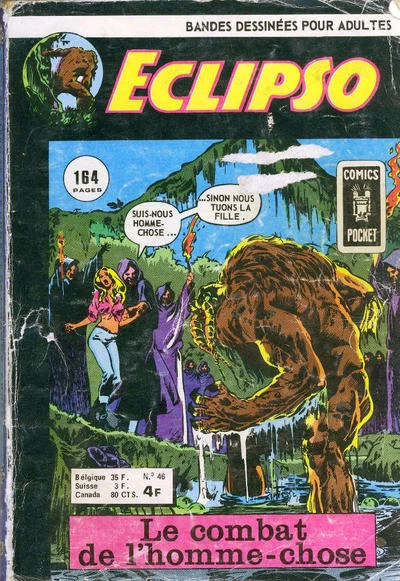 Cover of Le Combat de l'Homme-Chose