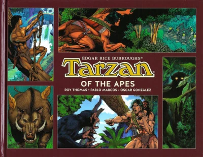Cover of Edgar Rice Burroughs' Tarzan of the Apes