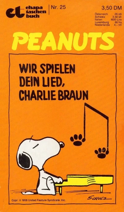 Cover of Peanuts: Wir spielen dein Lied, Charlie Braun