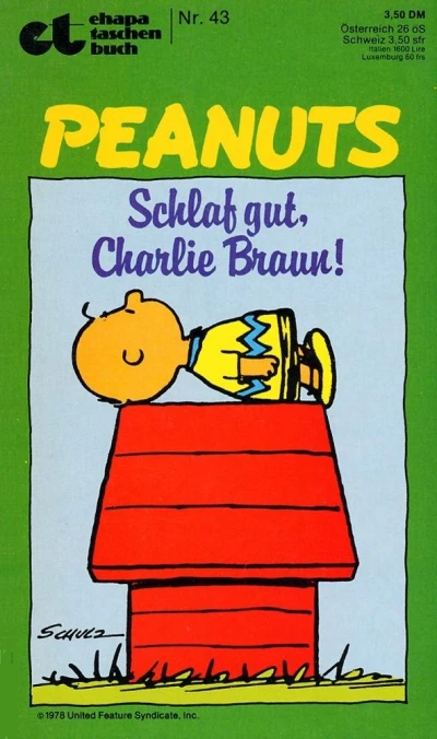 Cover of Peanuts: Schlaf gut, Charlie Braun !