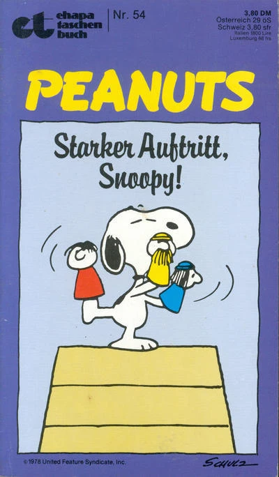 Cover of Peanuts: Starker Auftritt, Snoopy!
