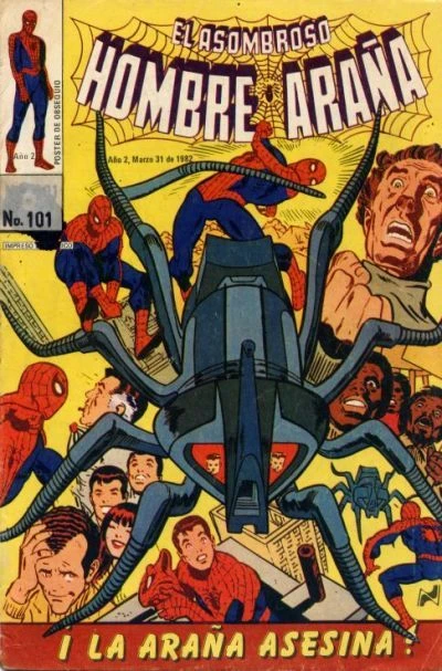 Cover of ¡La Araña Asesina!