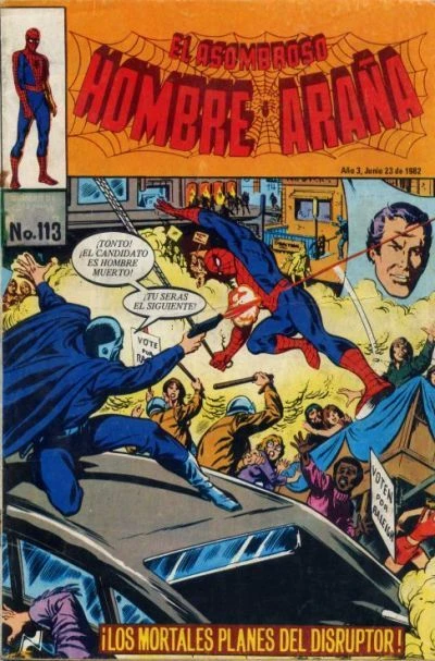 Cover of ¡Los Mortales Planes de el Disruptor!