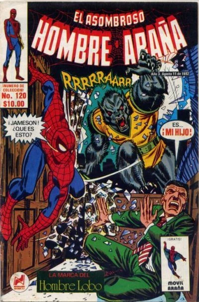 Cover of ¡La Marca de el Hombre Lobo!