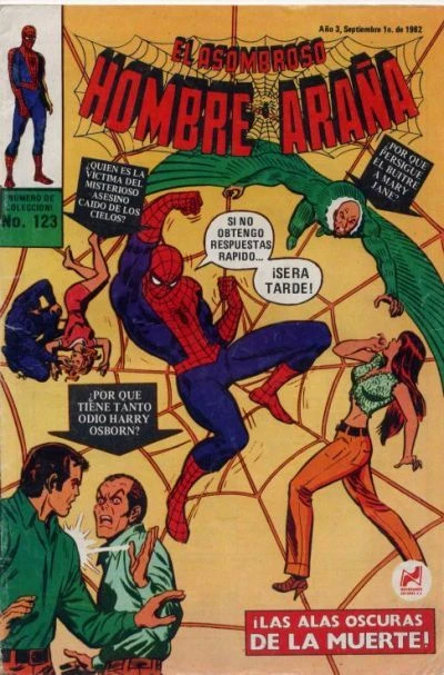 Cover of ¡Las Oscuras Alas de la Muerte!