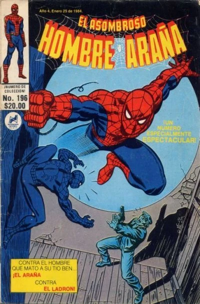 Cover of ¡El Araña y el Ladrón!