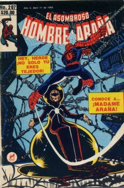 Cover of ¡La Profecía de Madame Araña!