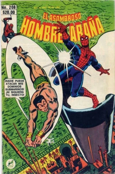 Cover of ¡El Araña Contra Namor!