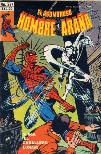 Cover of ¡De la Noche Surge... El Caballero Lunar!