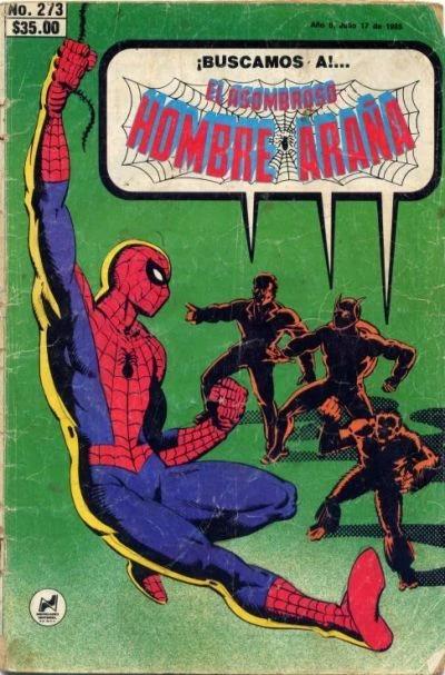 Cover of ¡Se Busca a el Hombre Araña!