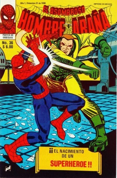 Cover of El Nacimiento de un Superheroe!!