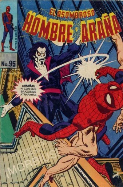 Cover of ¡Un Monstruo Llamado Morbius!