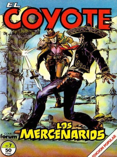 Cover of Los Mercenarios