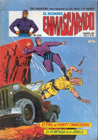 Cover of El rival del Hombre Enmascarado (2ª parte); La olimpiada de la jungla