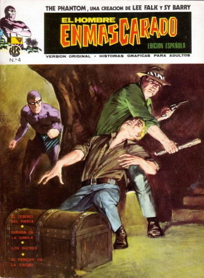 Cover of El tesoro del pirata; Guerrero en la jungla; Los buitres; El principe en la ciudad