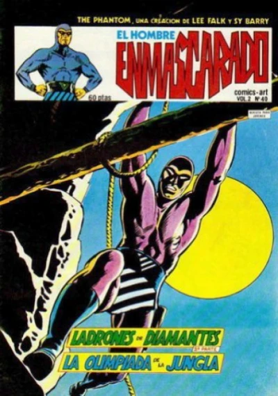 Cover of Ladrones de diamantes (2ª parte); La olimpiada de la jungla