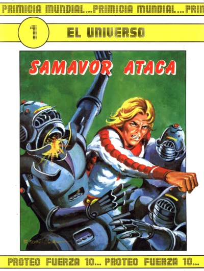 Cover of Samavor ataca