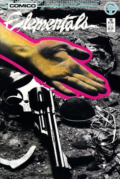 Cover of "when the bullet hits the bone..."