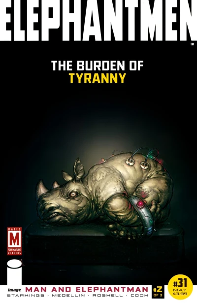 Cover of Man & Elephantman Part 2 of 3: A Ship To Cross A Sea Of Suffering