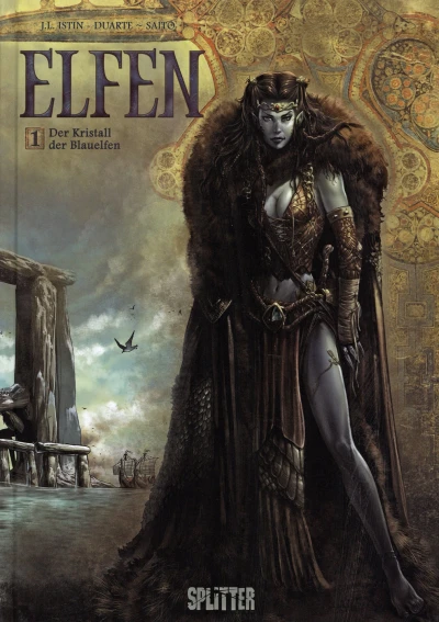 Cover of Der Kristall der Blauelfen