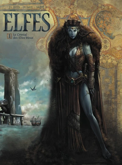 Cover of Le Crystal des Elfes Bleus