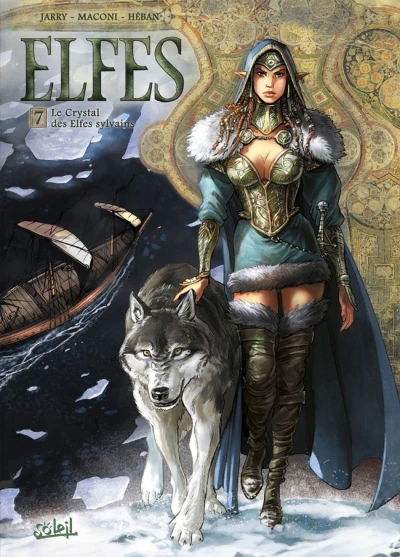 Cover of Le Crystal des Elfes sylvains