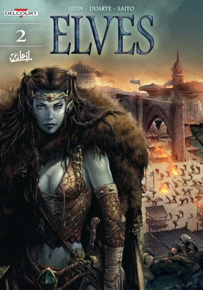 Cover of The Crystal of the Blue Elves 2/2