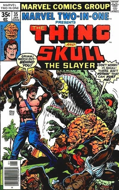 Cover of Enter: Skull the Slayer and Exit: The Thing