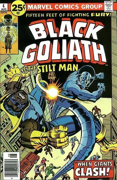 Cover of "Enter Stilt-Man...Exit Black Goliath!"