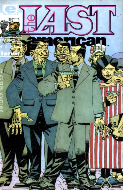Cover of The Last American 3: Un sueño americano