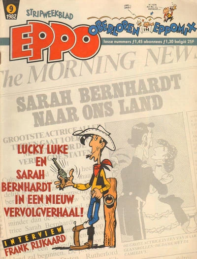 Cover of Sarah Bernhardt naar ons land