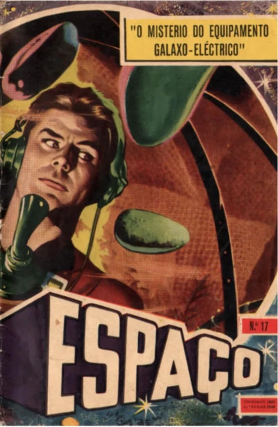 Cover of O Mistério do Equipamento Galaxo-Eléctrico