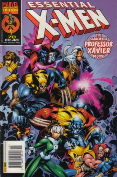 Cover of The Search For Professor Xavier Begins!