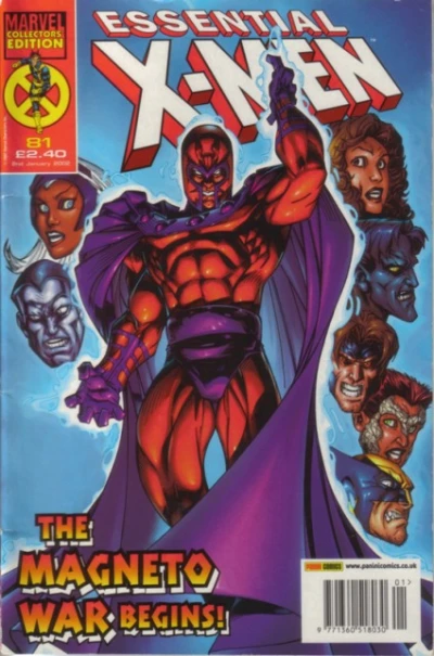 Cover of The Magneto War Begins!
