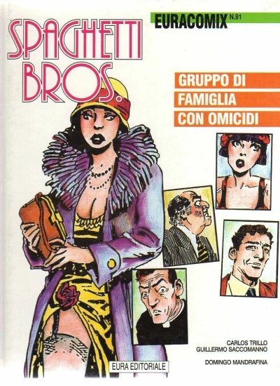 Cover of Sphaghetti Bros Gruppo di Famiglia con Omicidi