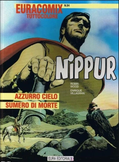 Cover of Nippur Azzuro Cielo Sumero di Morte