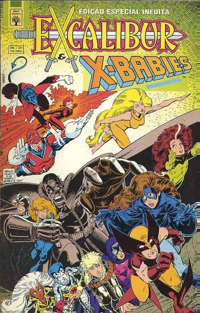 Cover of Excalibur & X-Babies
