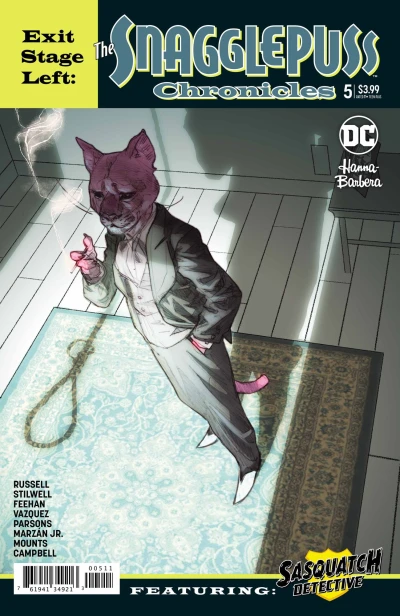 Cover of Opening Night; Sasquatch Detective: Arrest and Relaxation