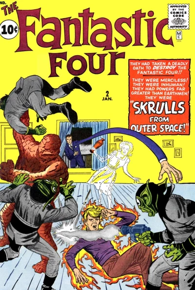 Cover of Skrulls from Outer Space!