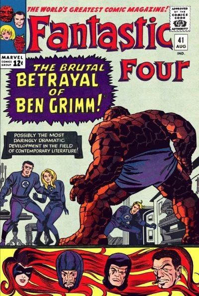 Cover of The Betrayal Of Ben Grimm!