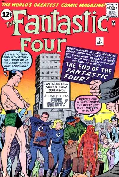 Cover of The End of the Fantastic Four!