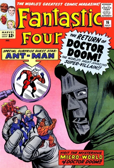 Cover of The Micro-World of Doctor Doom!