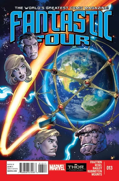 Cover of The Fantastic Four Are Doomed! Part One: The Scorched Earth