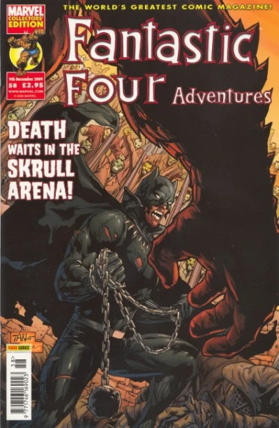Cover of Death Waits In The Skrull Arena!