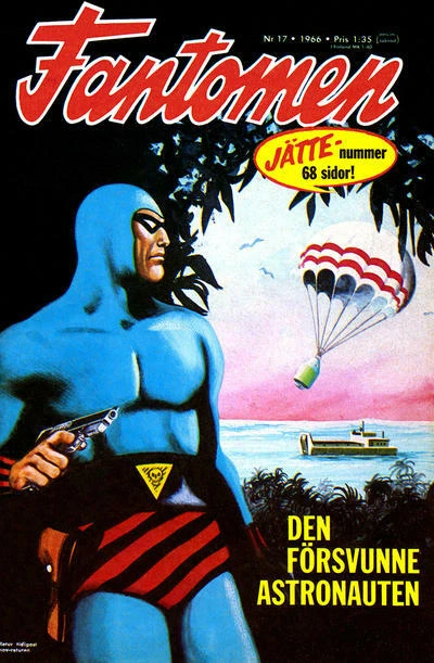 Cover of Den försvunne astronauten