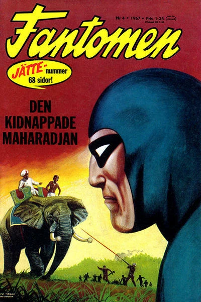 Cover of Den kidnappade maharadjan