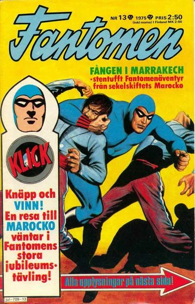 Cover of Fången i Marrakech