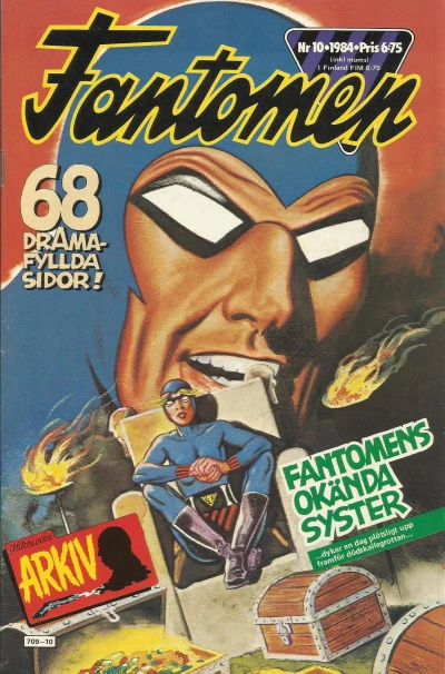 Cover of Fantomens okända syster