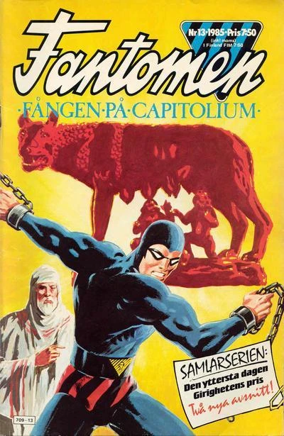 Cover of Fången på Capitolium