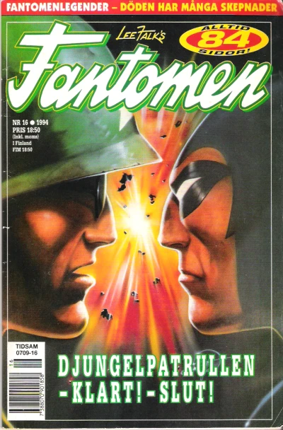 Cover of Djungelpatrullen - Klart! - Slut! (The Commander is Dead)